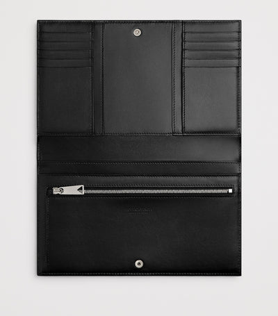 Harrods Organisateur de voyage Intrecciato en cuir avec fermeture à pression et emplacements pour cartes – Acheter en ligne chez McGrocer