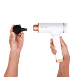 Synca Kitta percussive massage gun with 6 interchangeable heads - British product