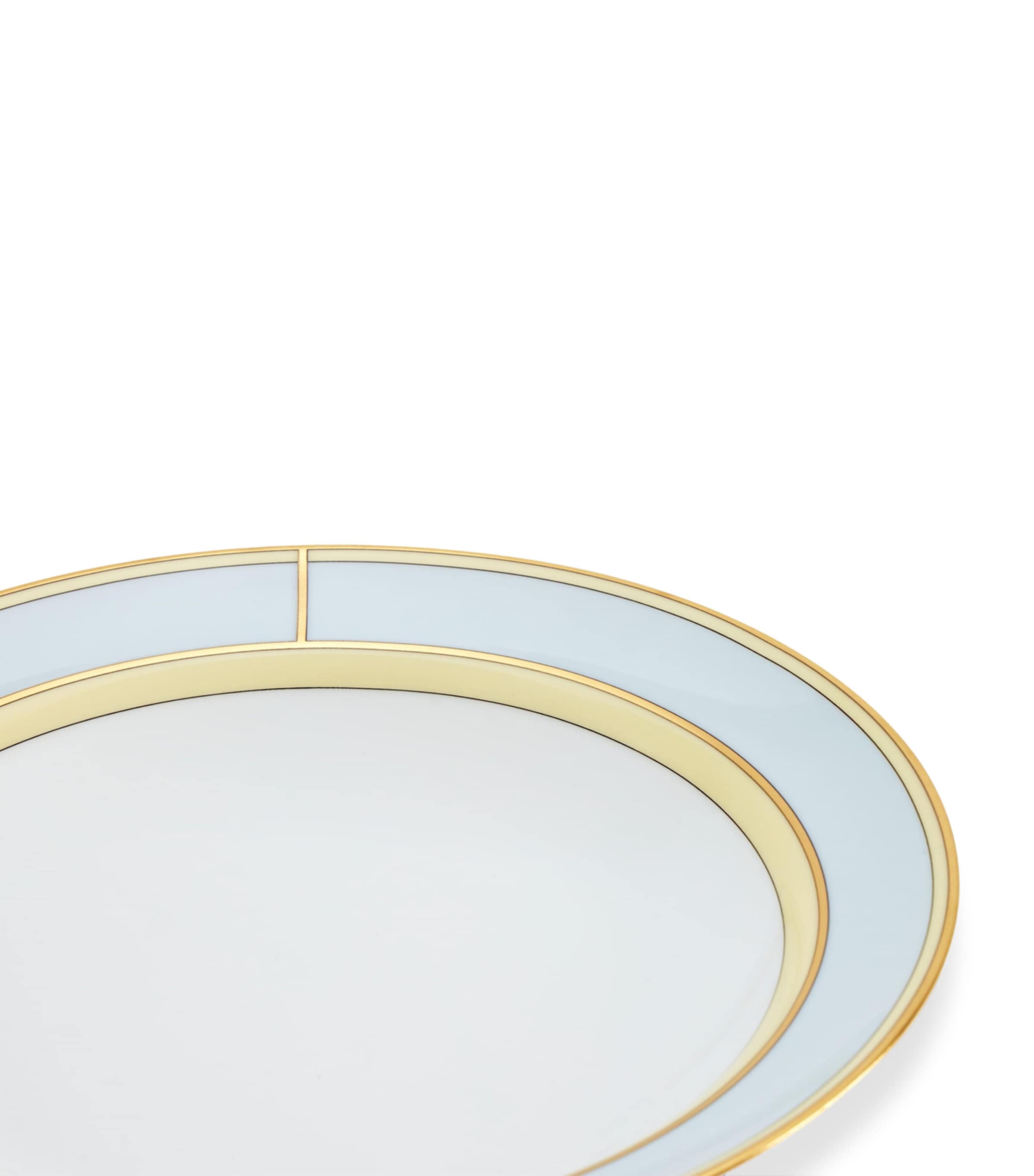 GINORI 1735 porcelain soup plate Celeste 24cm - British product