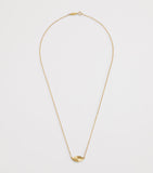 Jennifer Meyer evil eye necklace 18kt gold diamond, imported from the UK