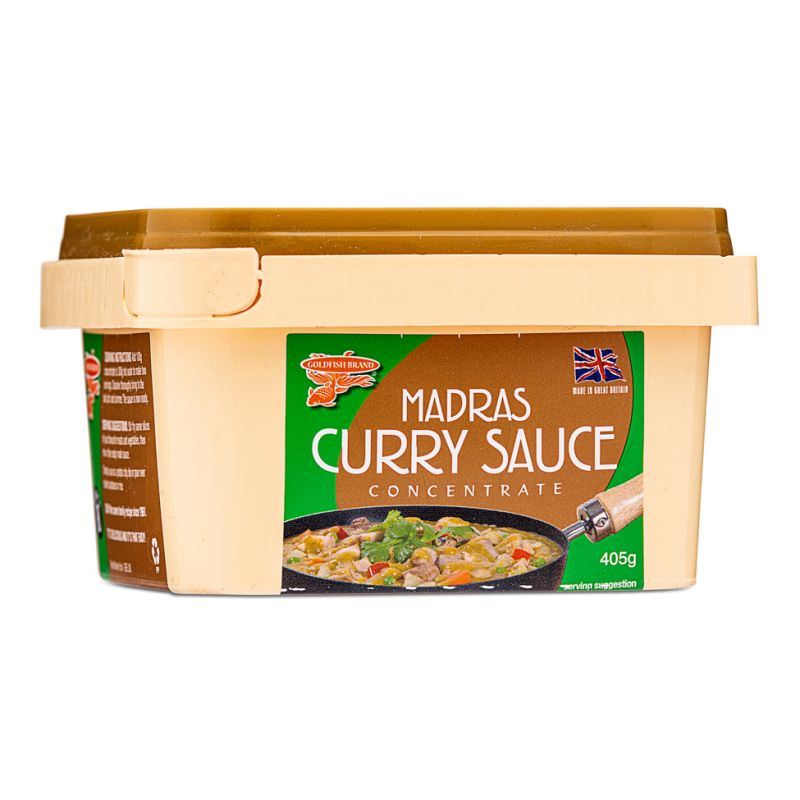 Goldfish Madras curry sauce concentrate 100g, imported from the UK