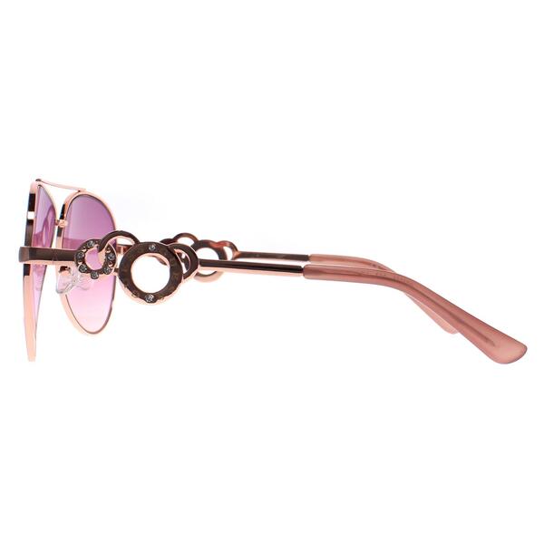 Guess GF0365 rose gold pink gradient metal aviator sunglasses - British product