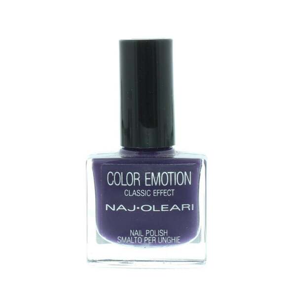Naj Oleari Color Emotion 166 purple nail polish 8ml, imported from the UK