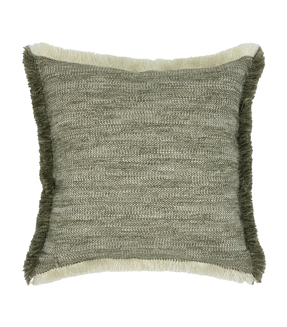 de Le Cuona linen-wool blend Tatami cushion 50cm x 50cm - British product