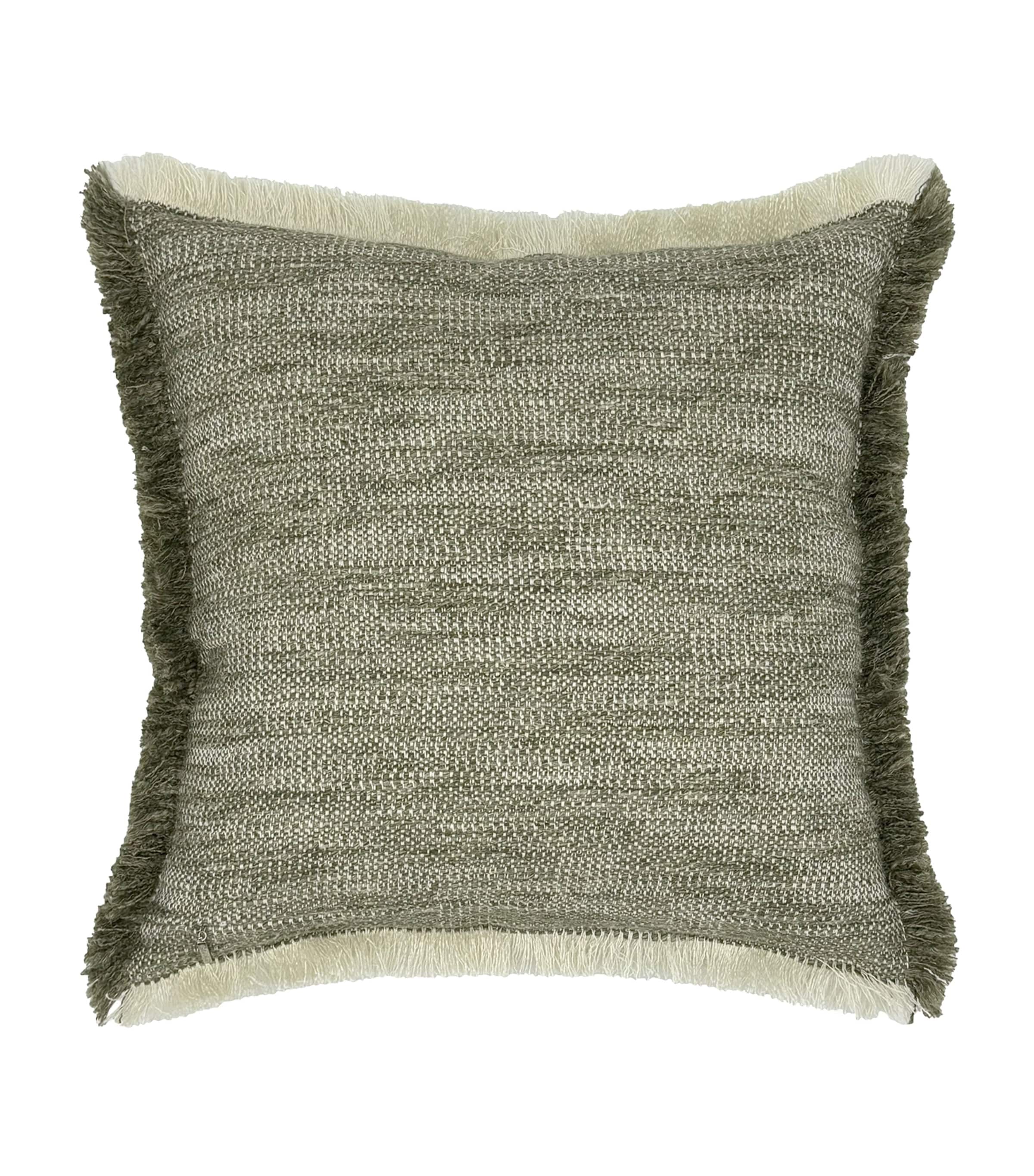 de Le Cuona linen-wool blend Tatami cushion 50cm x 50cm - British product