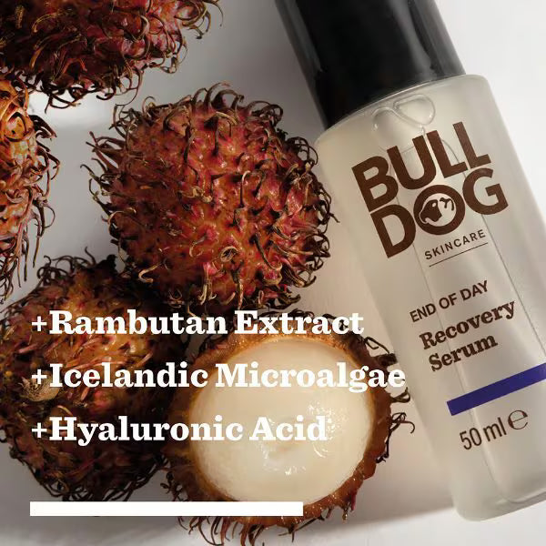 Bulldog End of Day Recovery Serum 50ml - British product