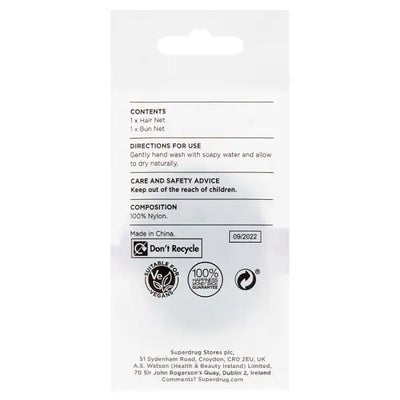 Filet à chignon Superdrug 2 pièces