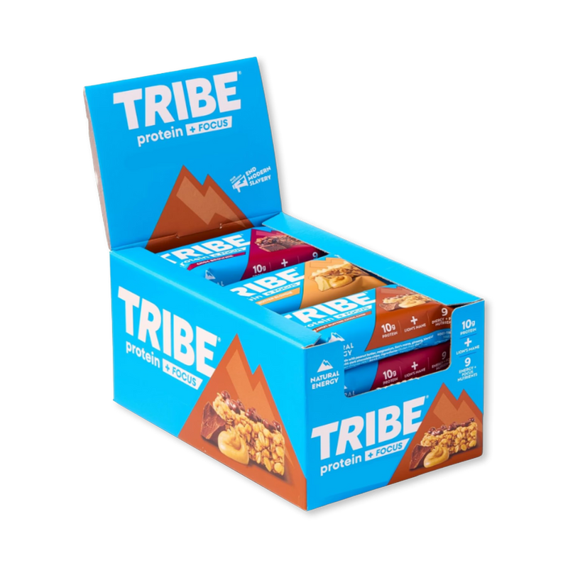 Tribe protein bars 12 pack 60g, UK version