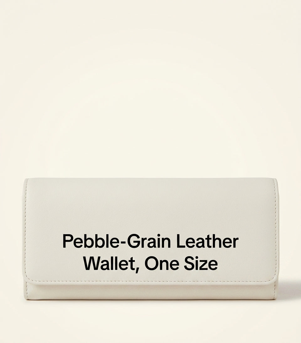 Mulberry leather continental wallet with grained finish, UK version