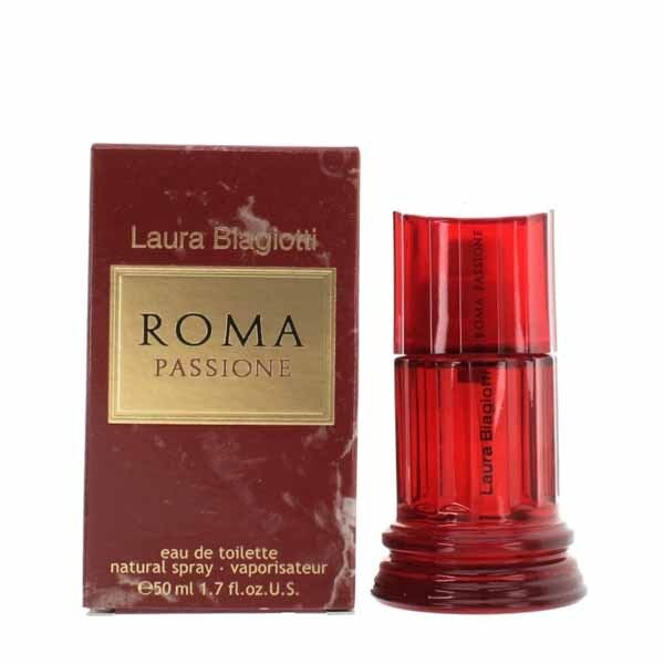 Laura Biagiotti Roma Passione Eau de Toilette 50ml, UK version