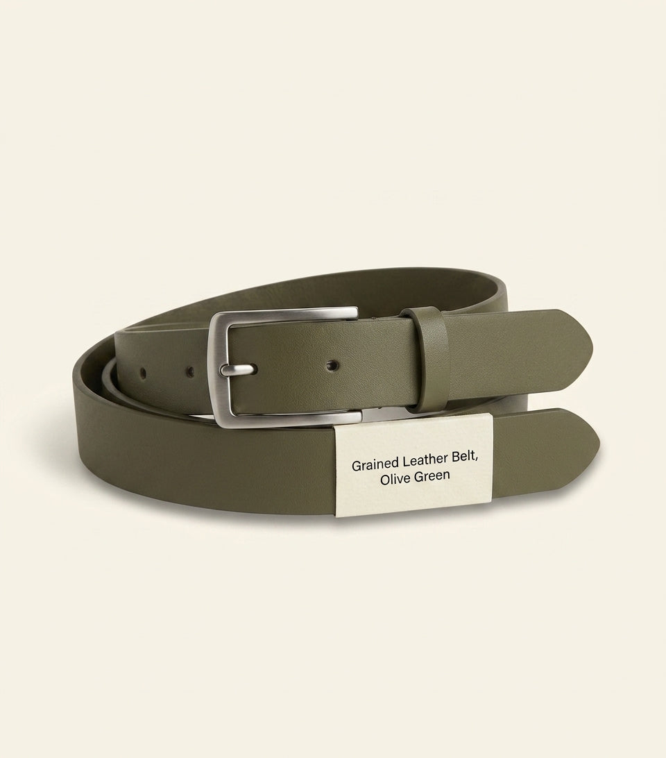 Cartier Santos de Cartier leather belt black (British brand)