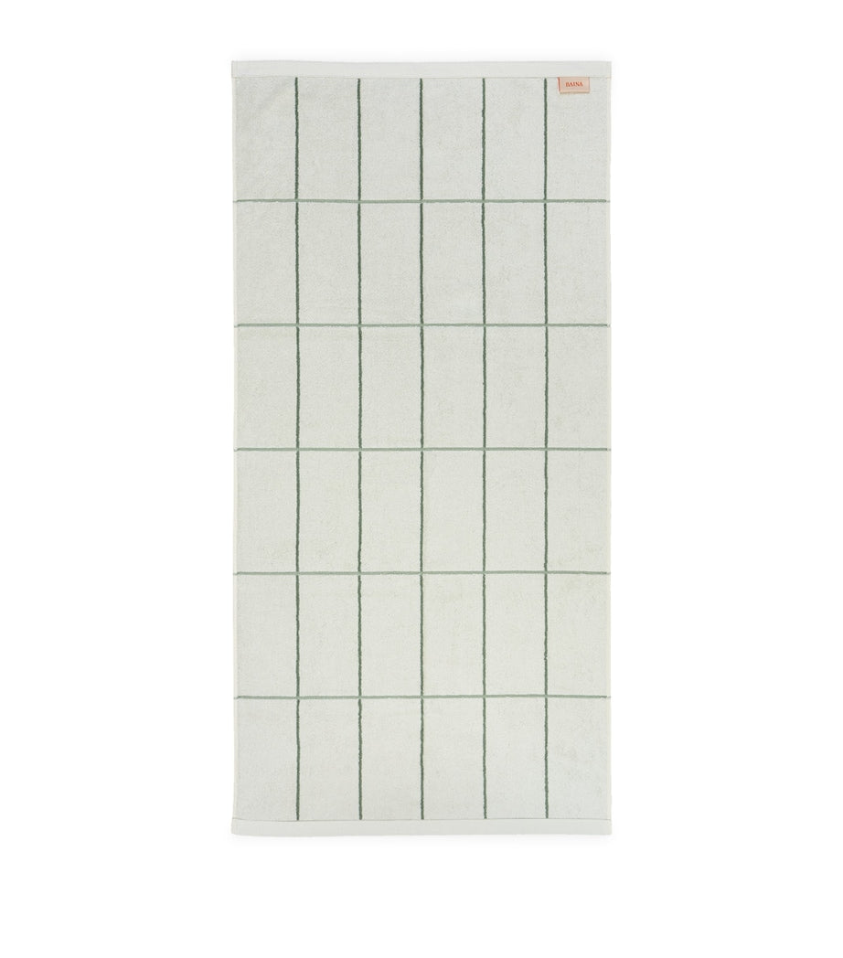 BAINA Check Bethel bath towel 40cm x 170cm - British product