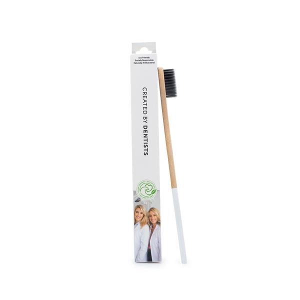 Spotlight Oral Care bamboo toothbrush, UK version