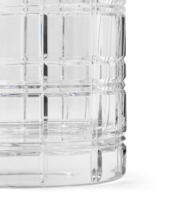 Ralph Lauren Home Small Hudson Plaid Vase 25cm, imported from the UK