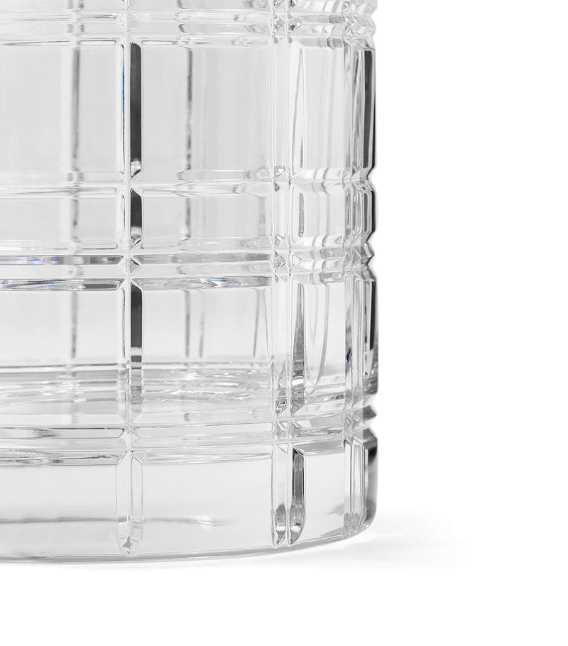 Ralph Lauren Home Small Hudson Plaid Vase 25cm, imported from the UK
