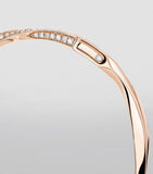 Graff rose gold diamond spiral bracelet, UK version