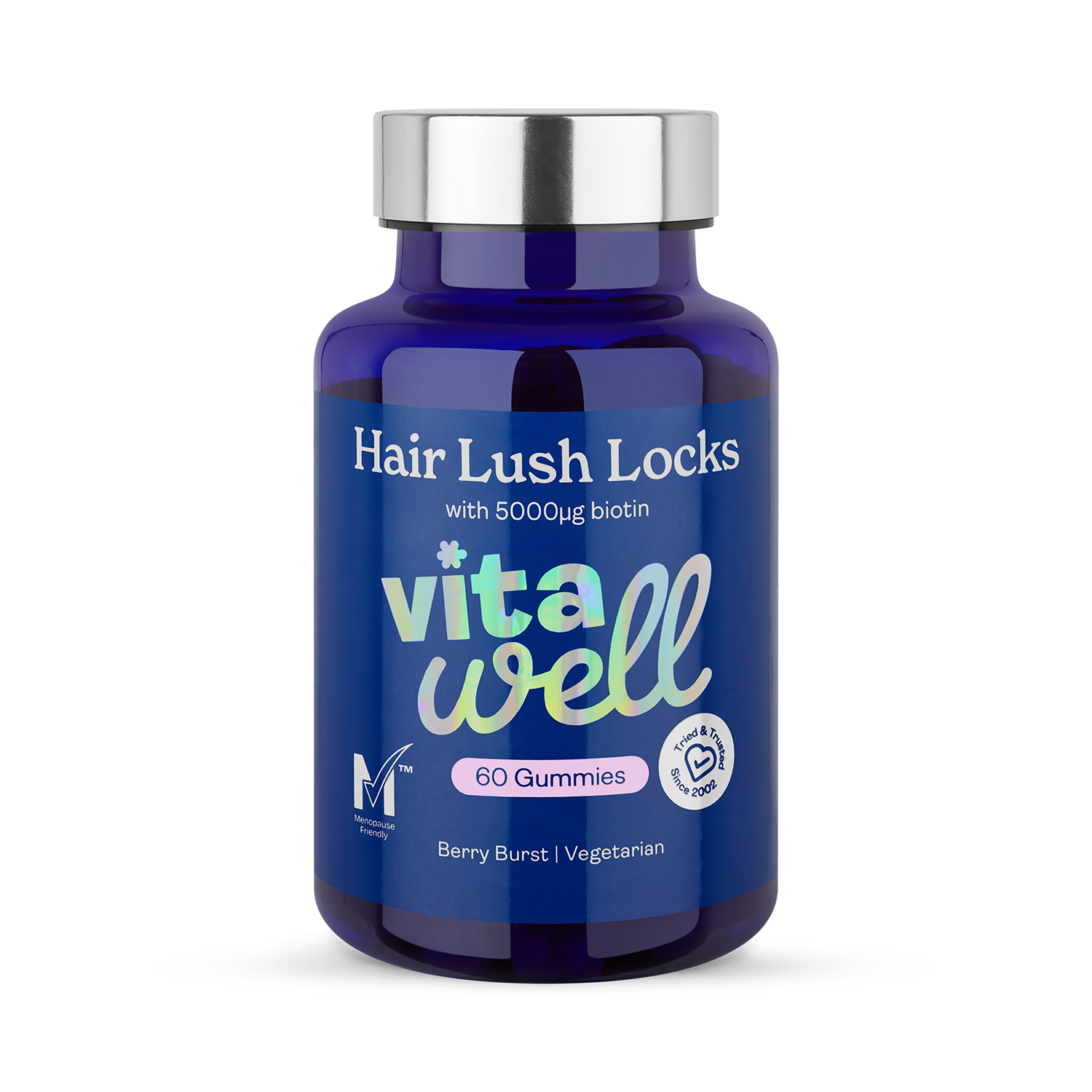Vitawell Hair Lush Locks hair gummies 60s, imported from the UK