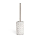 Habitat Grey Tile Ceramic Toilet Brush GOODS Sainsburys   