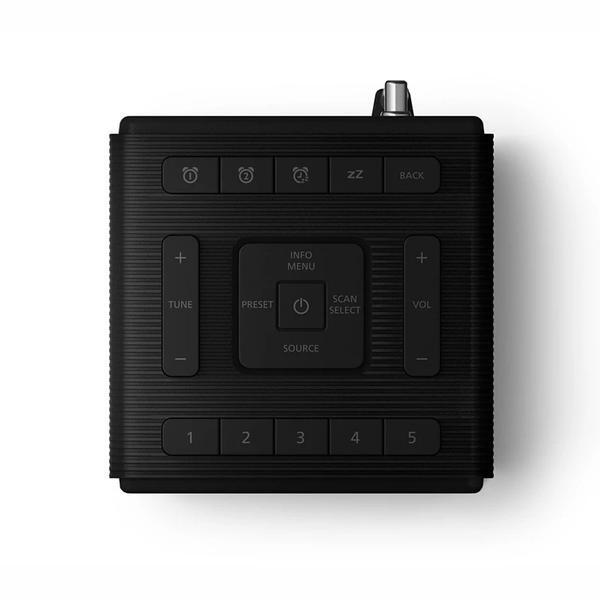 Philips TAR5100 clock radio black, UK version