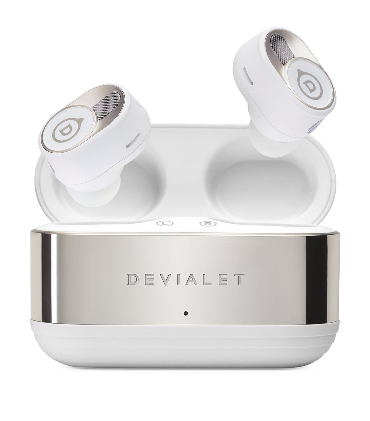 DEVIALET Gemini II Iconic White true wireless earbuds - British product
