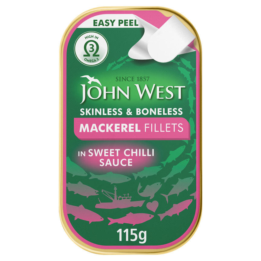 John West Mackerel Fillets in Sweet Chilli Sauce