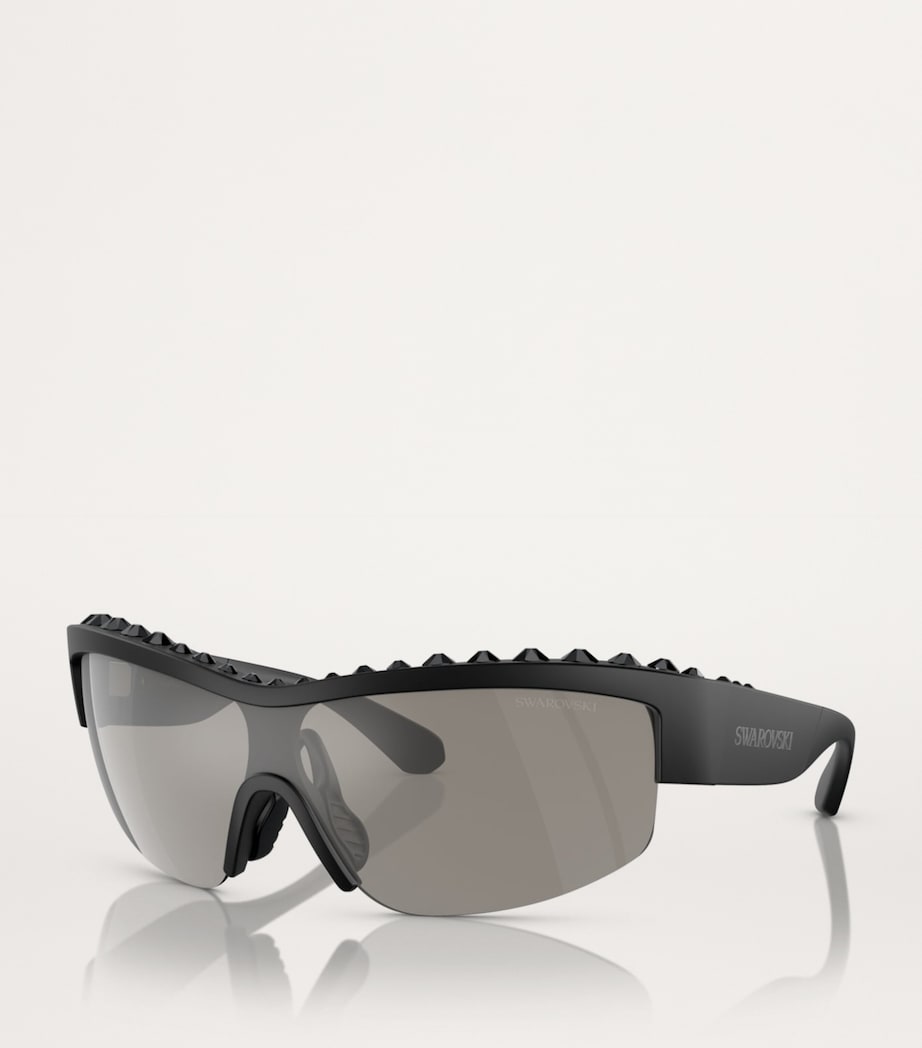 Swarovski SK6014 embellished sunglasses with crystals, UK version