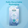My Intuition Hydro Silk disposable razor 3 pack, imported from the UK