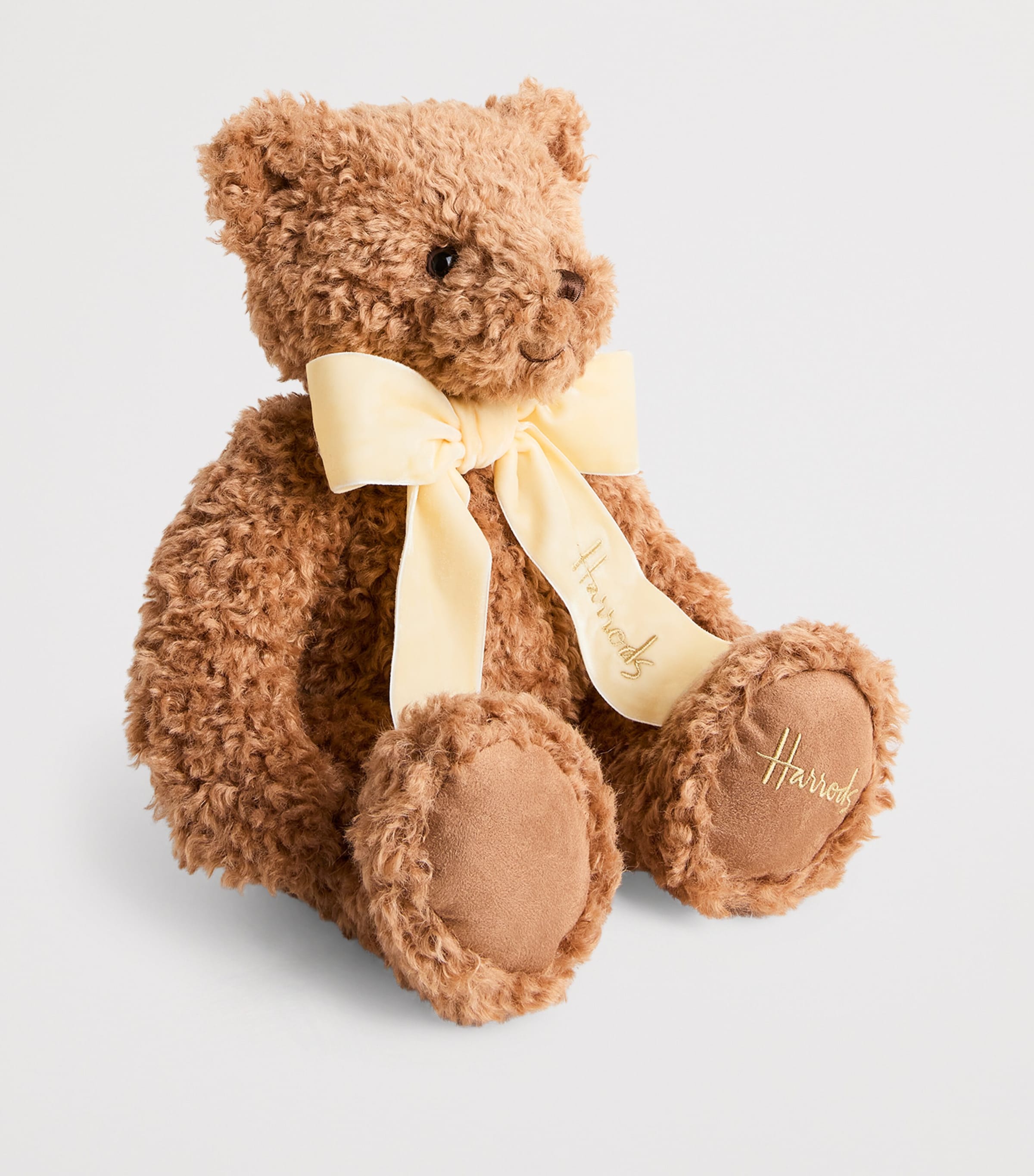 Harrods Curly Henry Bear teddy bear 24cm, UK version