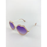 SVNX sunglasses purple ombre one size - British product