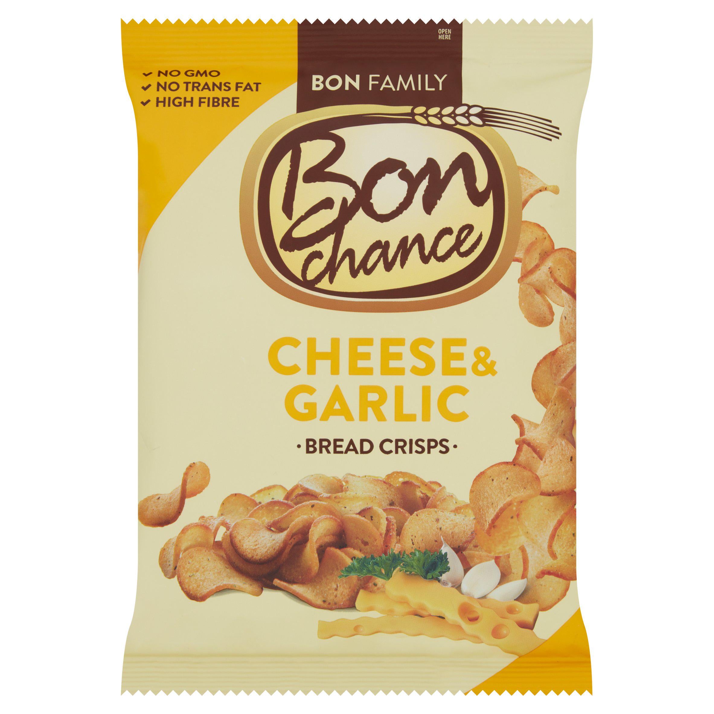 Bon ChanceCheese & Garlic  Bread Crisps 110g GOODS Sainsburys   