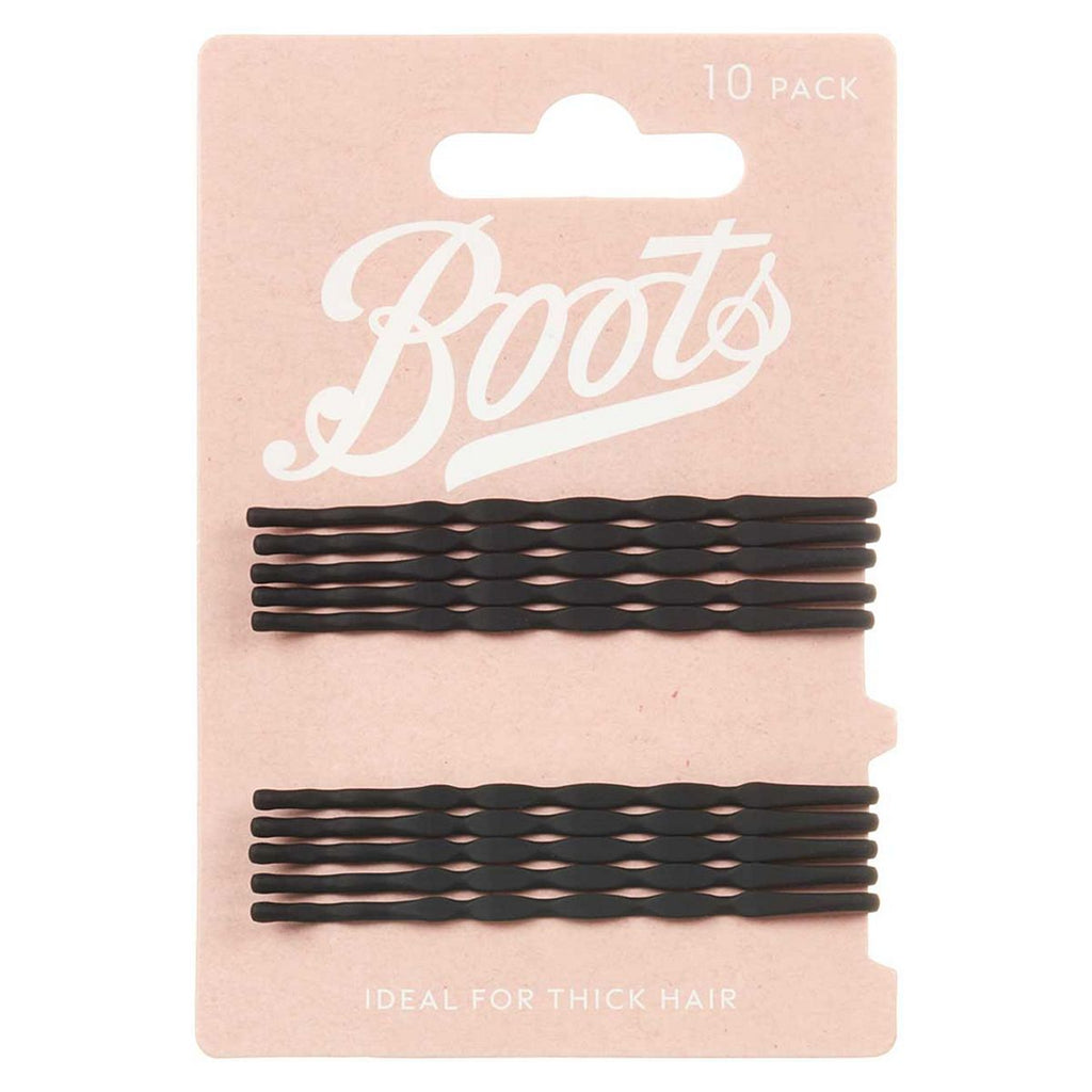 Boots grips for thick hair black