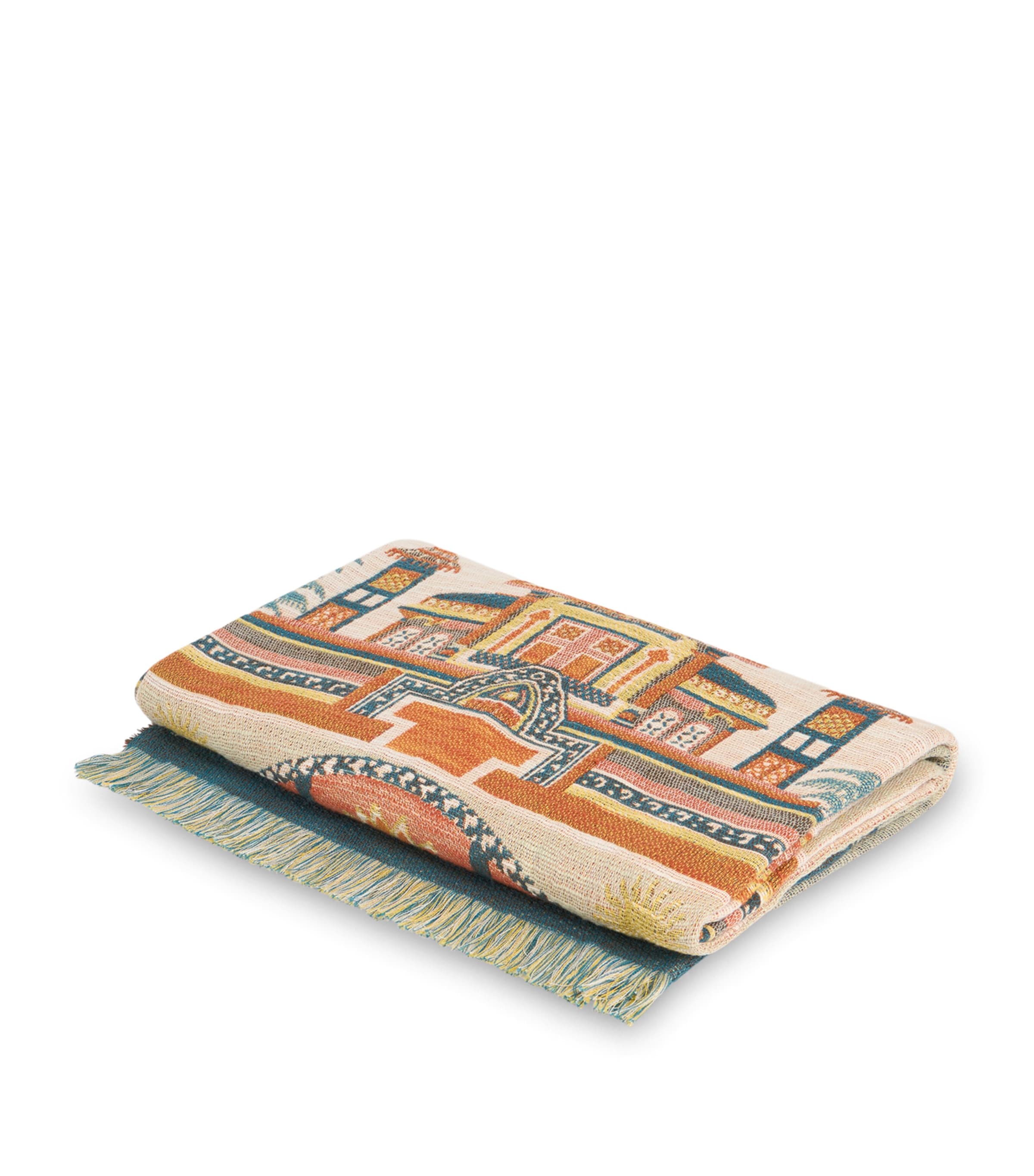 Etro cotton mandala shanti throw 140x180cm - British product