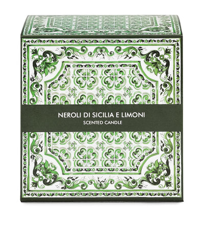 شمعة معطرة Dolce&Gabbana Casa Majolica Verde Sicilian Neroli & Lemon Harrods 380 جرام - اشترِ عبر الإنترنت من McGrocer