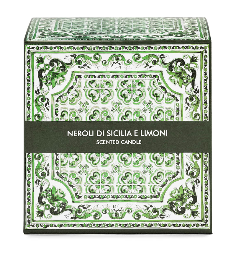Dolce&Gabbana scented candle Majolica Verde neroli lemon 380g - British product