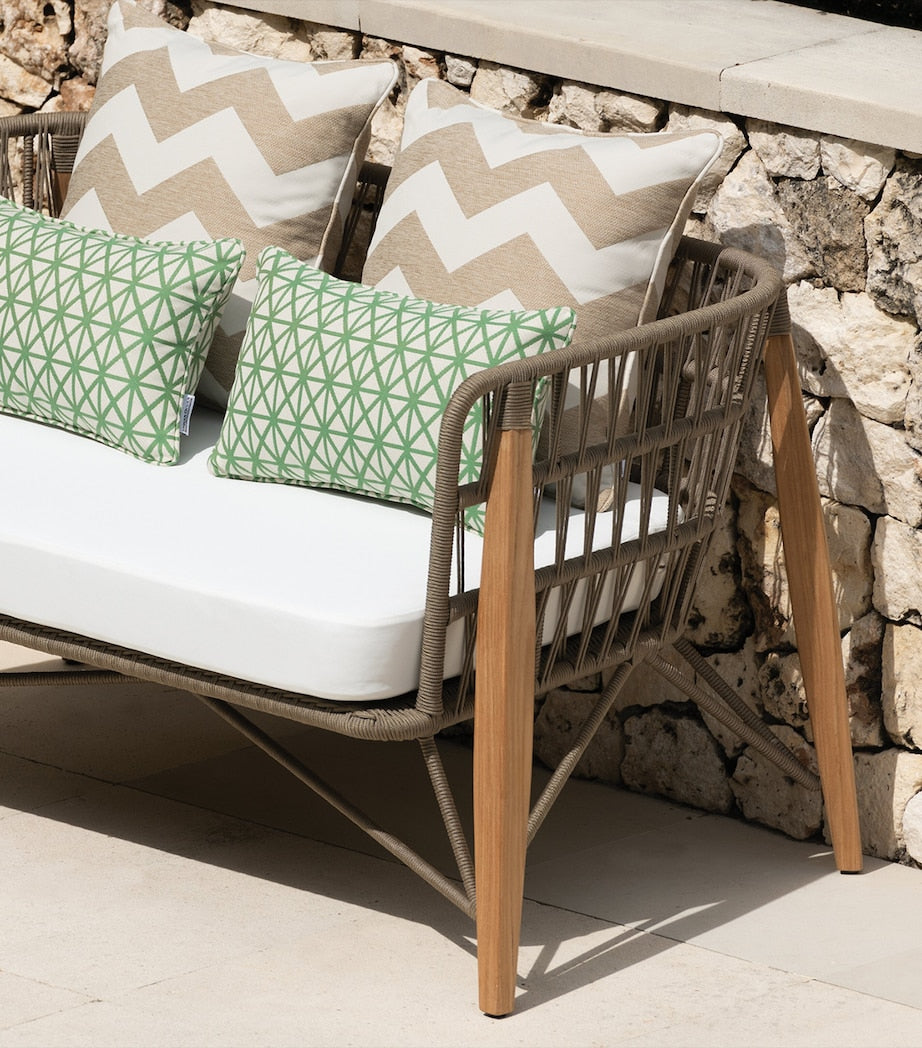 Indian Ocean Pimlico Club outdoor sofa, UK version