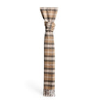 Harrods cashmere tartan scarf, UK version