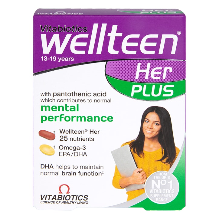 Vitabiotics Wellteen Her Plus 56 Tablets