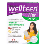 Vitabiotics Wellteen Her Plus 56 Tablets Kid's & Teen's Multivitamins Holland&Barrett   