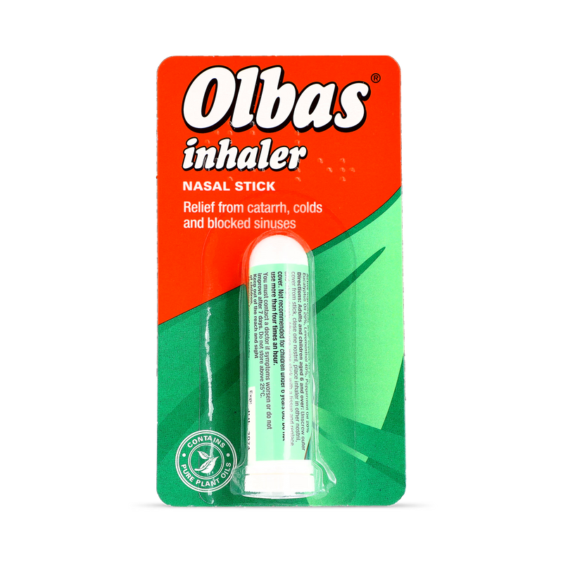 Olbas inhaler 0.5ml decongestant - British product