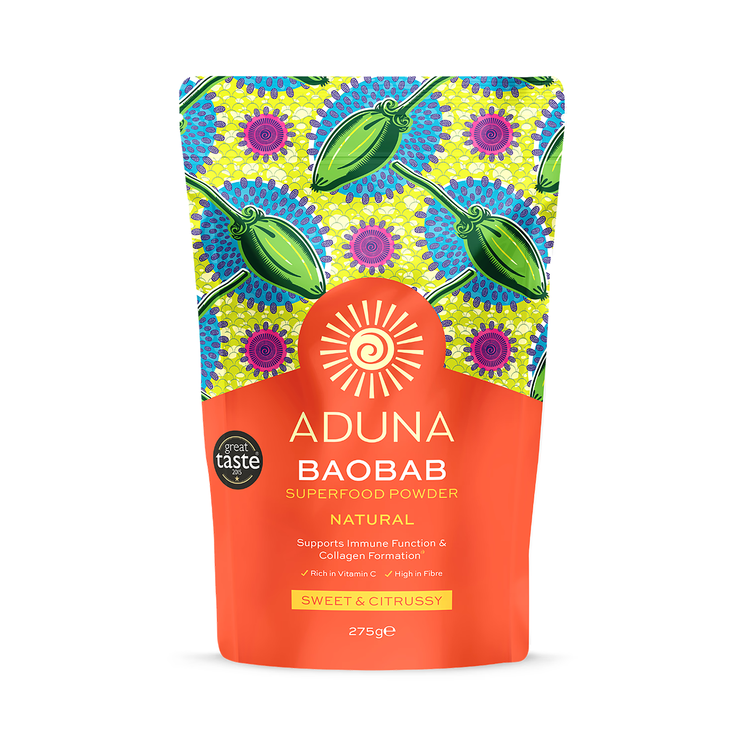 Aduna baobab powder 275g - British product