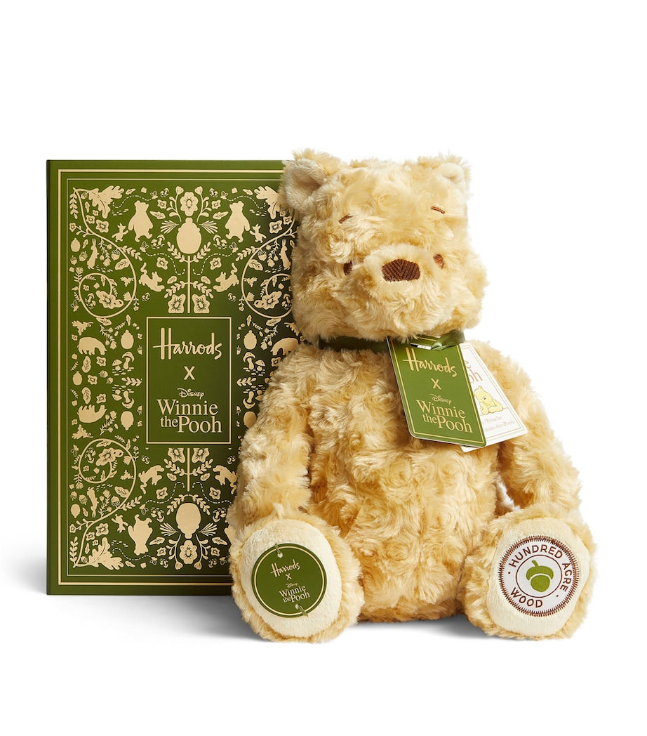 Harrods Winnie the Pooh teddy bear 24cm (British brand)
