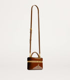 Saint Laurent Gaby patent leather top-handle bag - British product