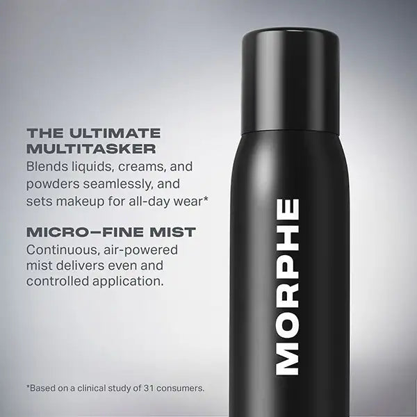 Morphe Jumbo Continuous Setting Mist, imported from the UK