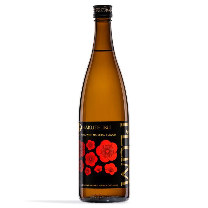 Hakutsuru plum wine with natural flavour, imported from the UK