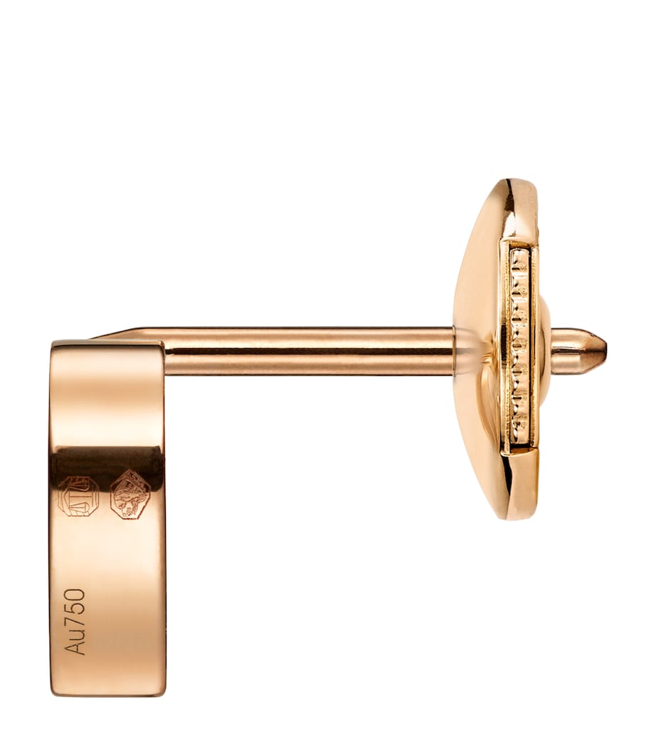 Chopard My Happy Hearts rose gold mother-of-pearl single earring - British product
