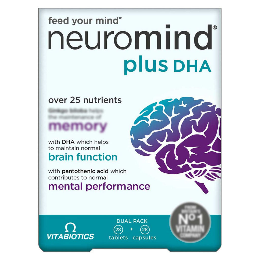 Vitabiotics Neuromind Plus DHA 28 Tablets & 28 Capsules