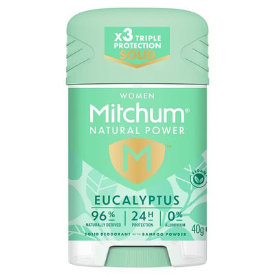 Mitchum Women Natural Power Eukalyptus Deodorant Stick 40g