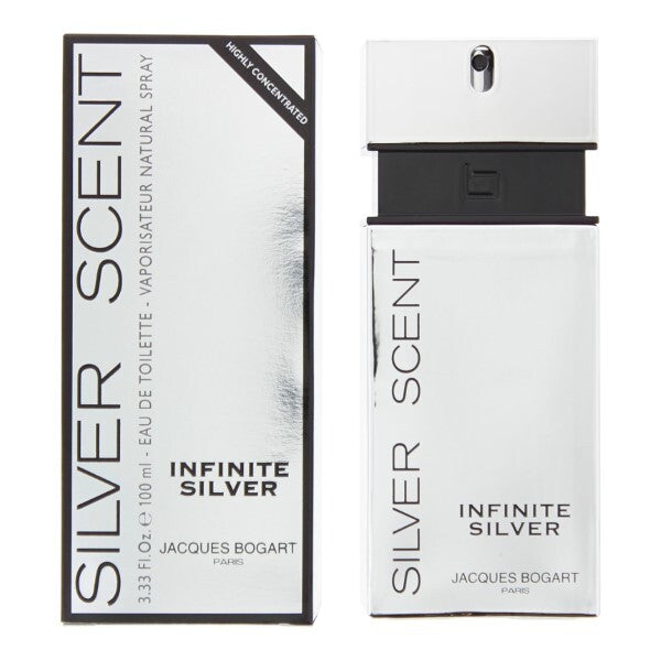 Jacques Bogart Silver Scent Infinite Silver Eau de Toilette 100ml, UK version