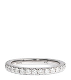 Harrods white gold diamond eternity ring 0.72ct (British brand)