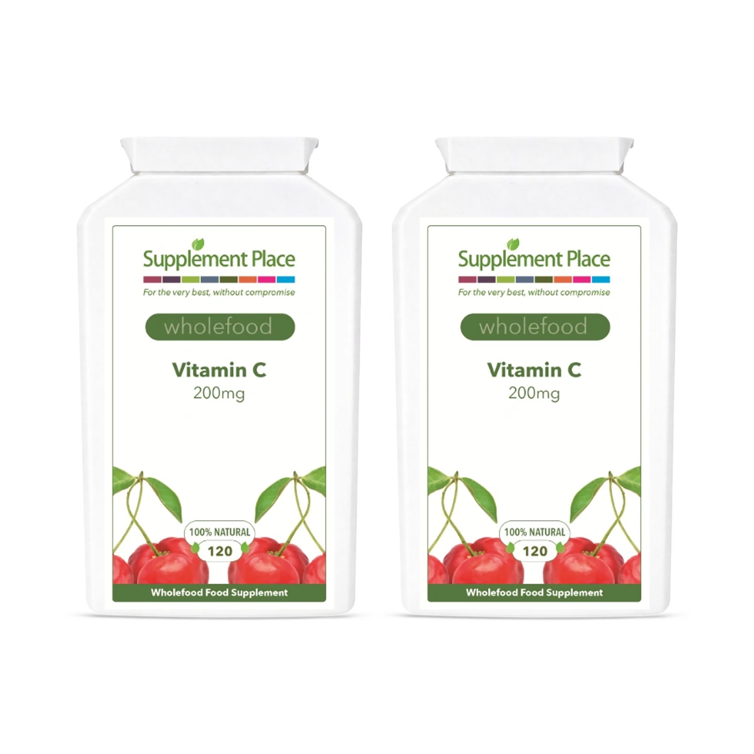 Supplement Place wholefood vitamin C supplement 240 capsules - British product